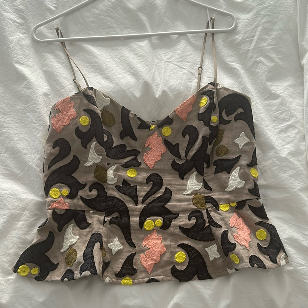Banana Republic Heritage Collection peplum corset top- perfect condition.